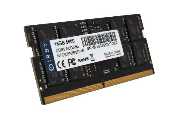 SO-DIMM DDR5 16Gb 5600MHz IRBY NTGID5N56SO-16 IRBY для ПК 